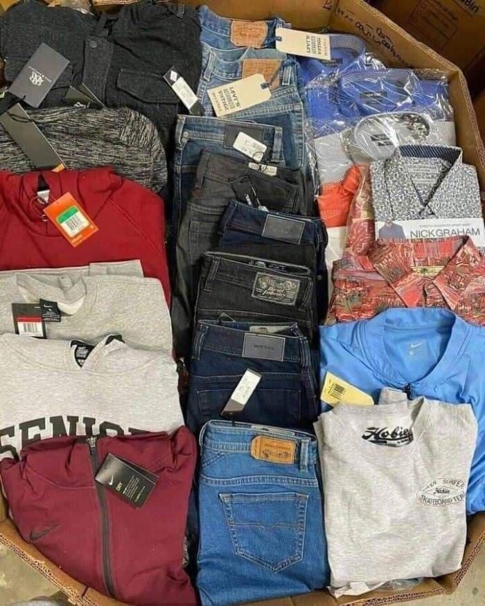Men Clothes pallet